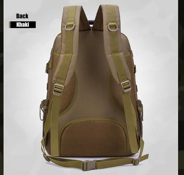 30L Military Molle Backpack with USB Charging