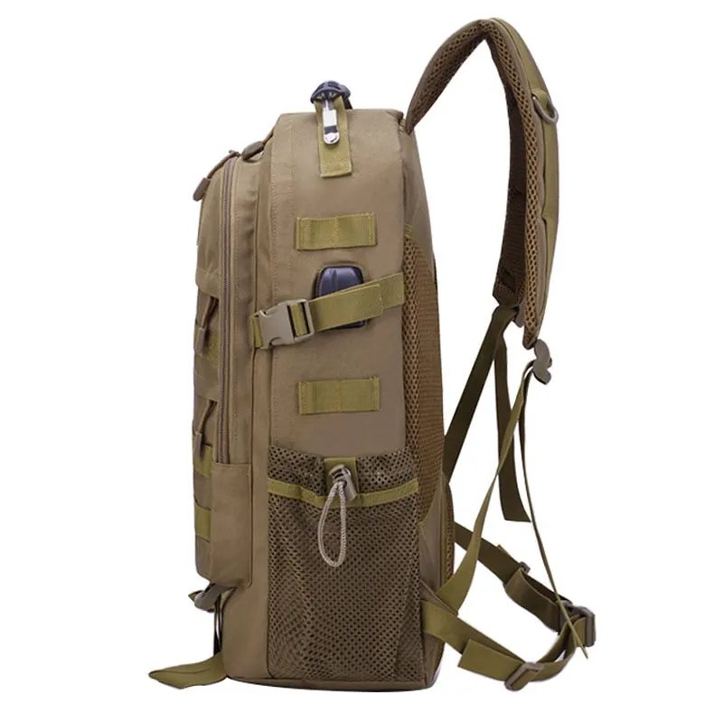 30L Military Molle Backpack with USB Charging