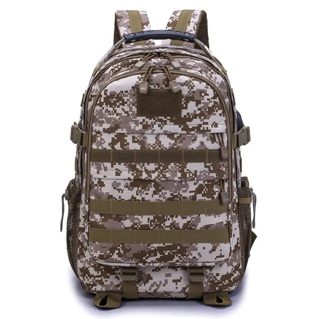 30L Military Molle Backpack with USB Charging