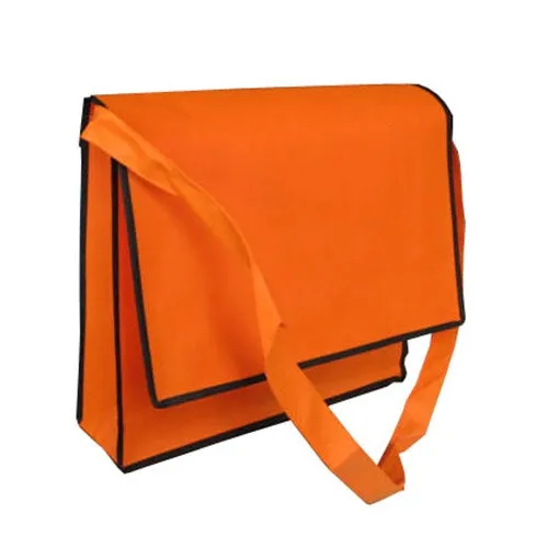 A Non Woven Flap Satchel