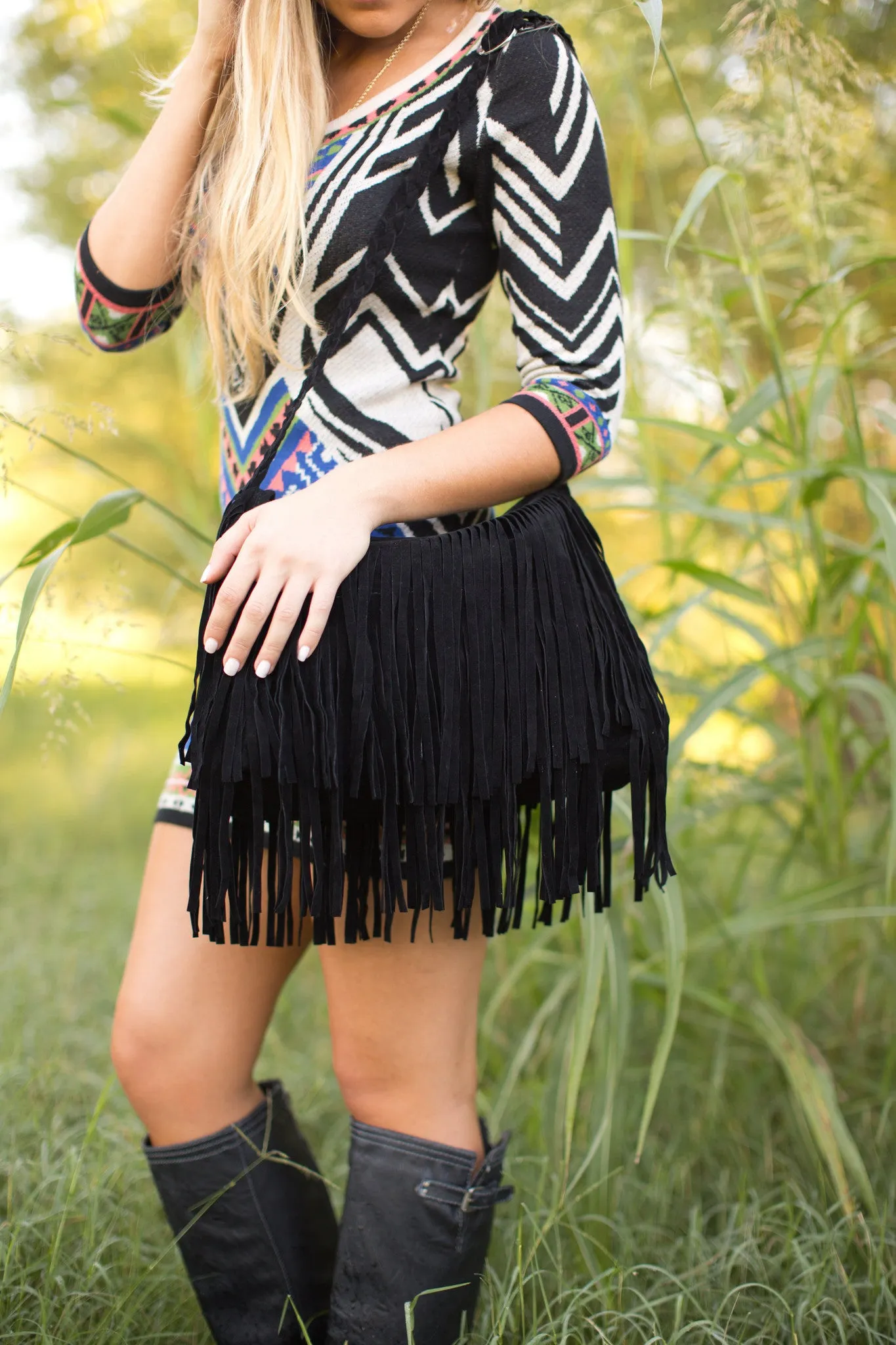 All About The Fringe Handbags