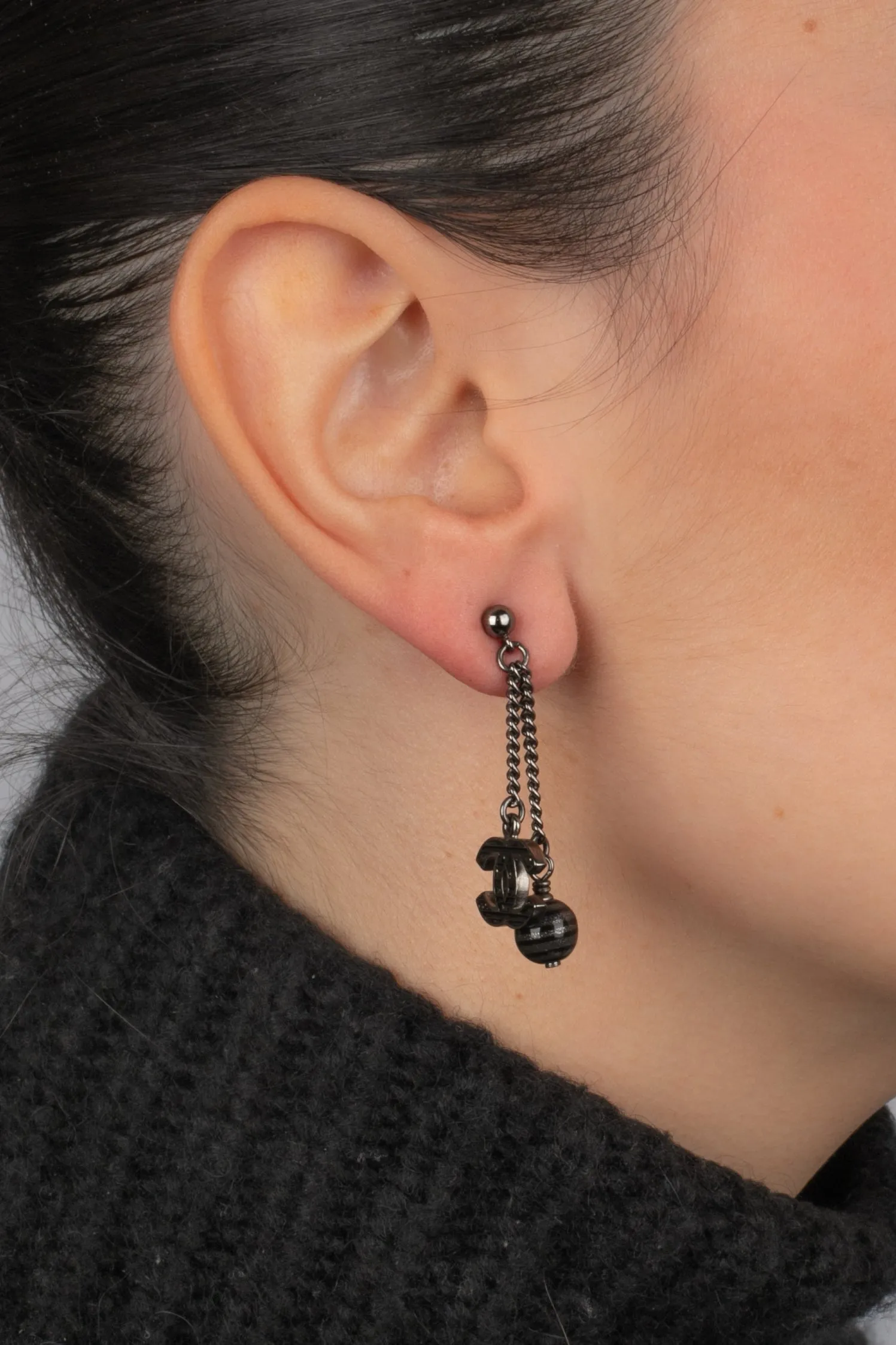 Boucles d'oreilles cc Chanel 2010