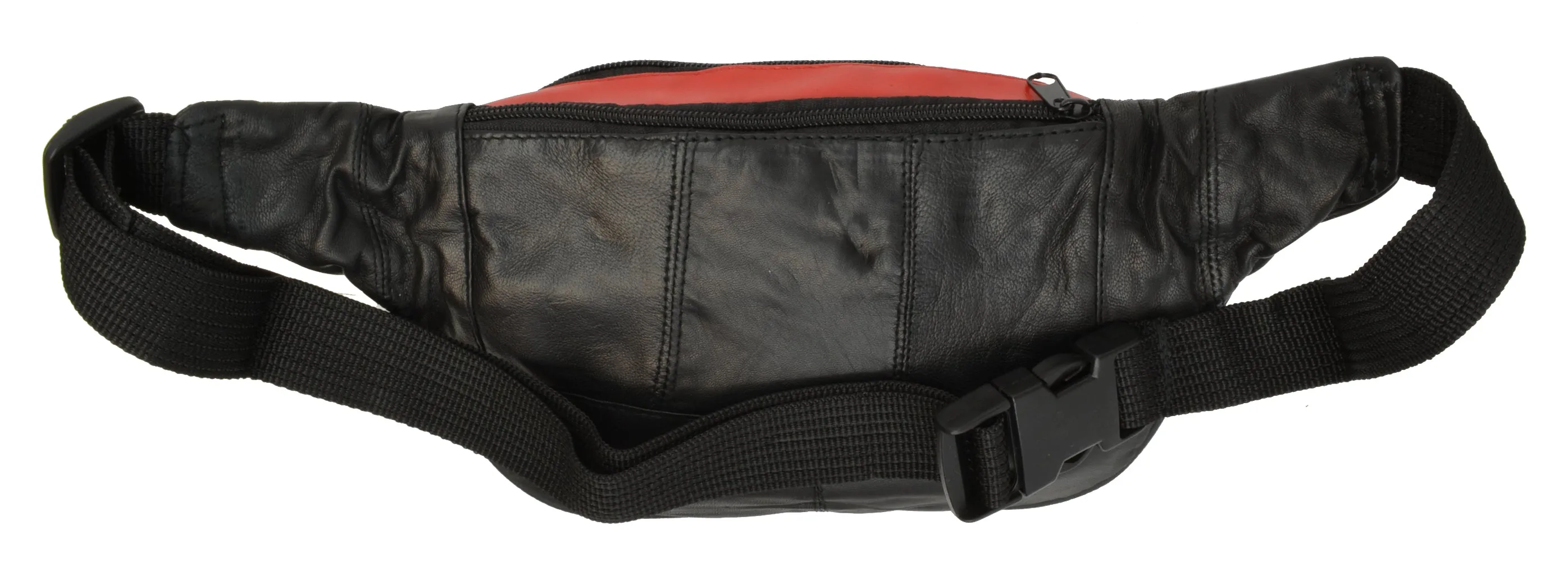 Fanny Pack American Flag Genuine Leather by Marshal