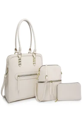 Fashion Top Handle 3-In-1 Satchel