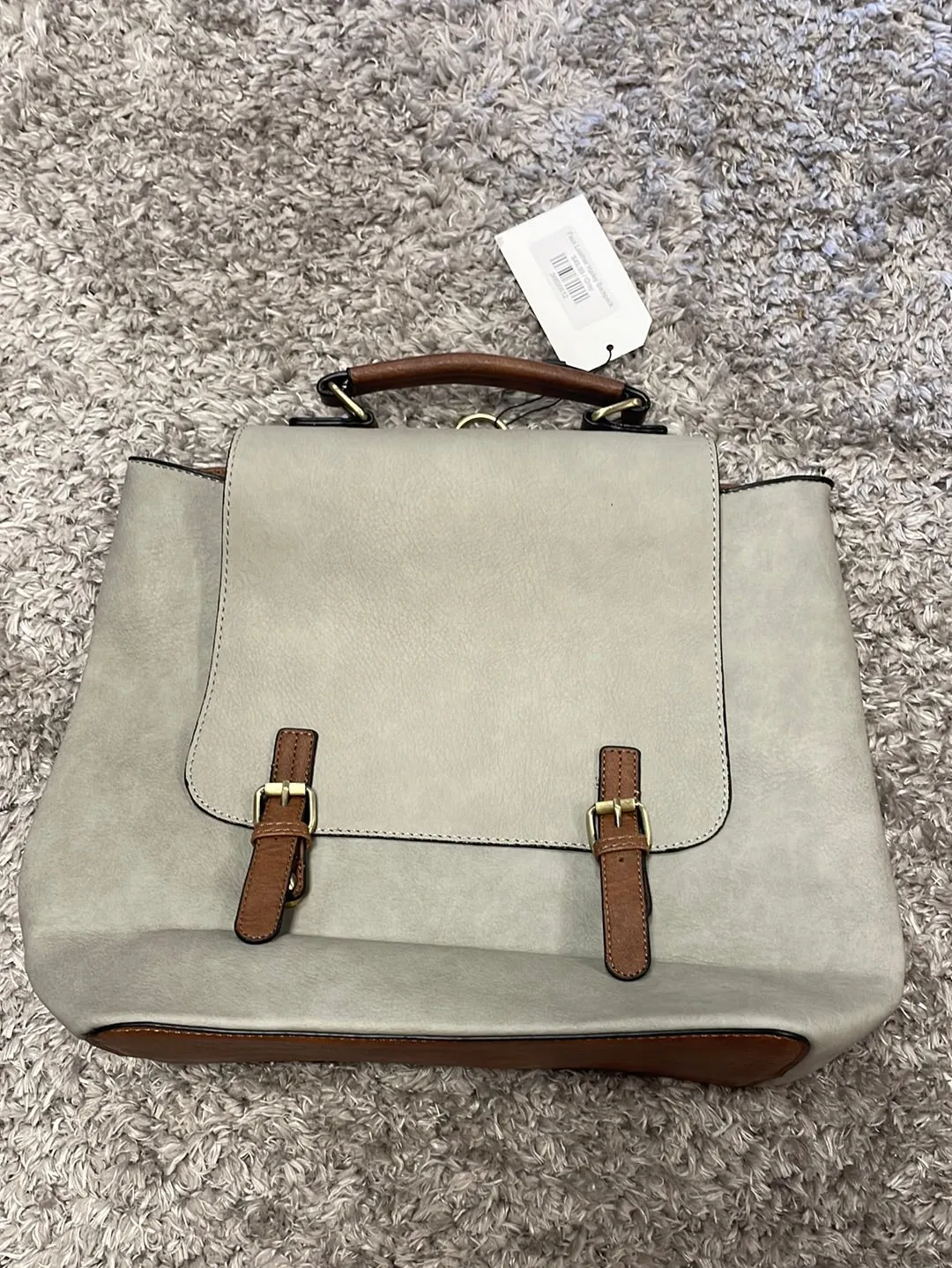 Faux Leather Hailey Backpack