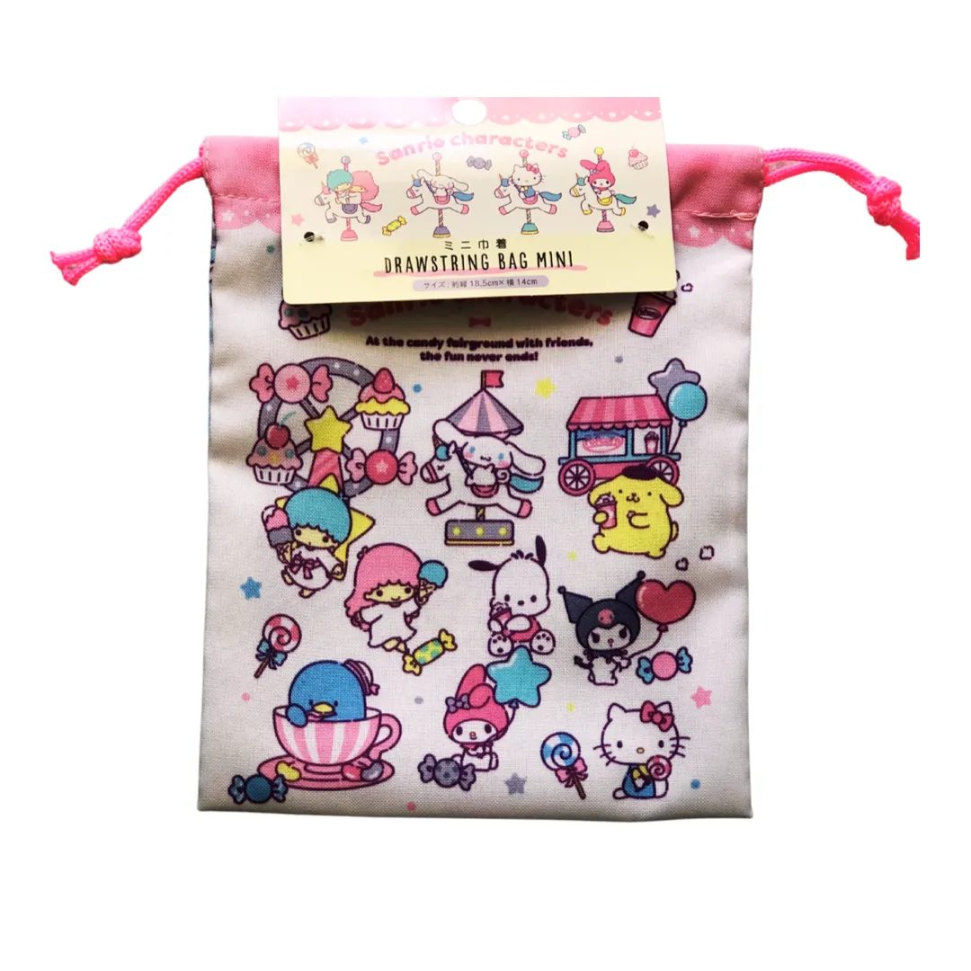 Hello Kitty & Friends Mini Drawstring Bag