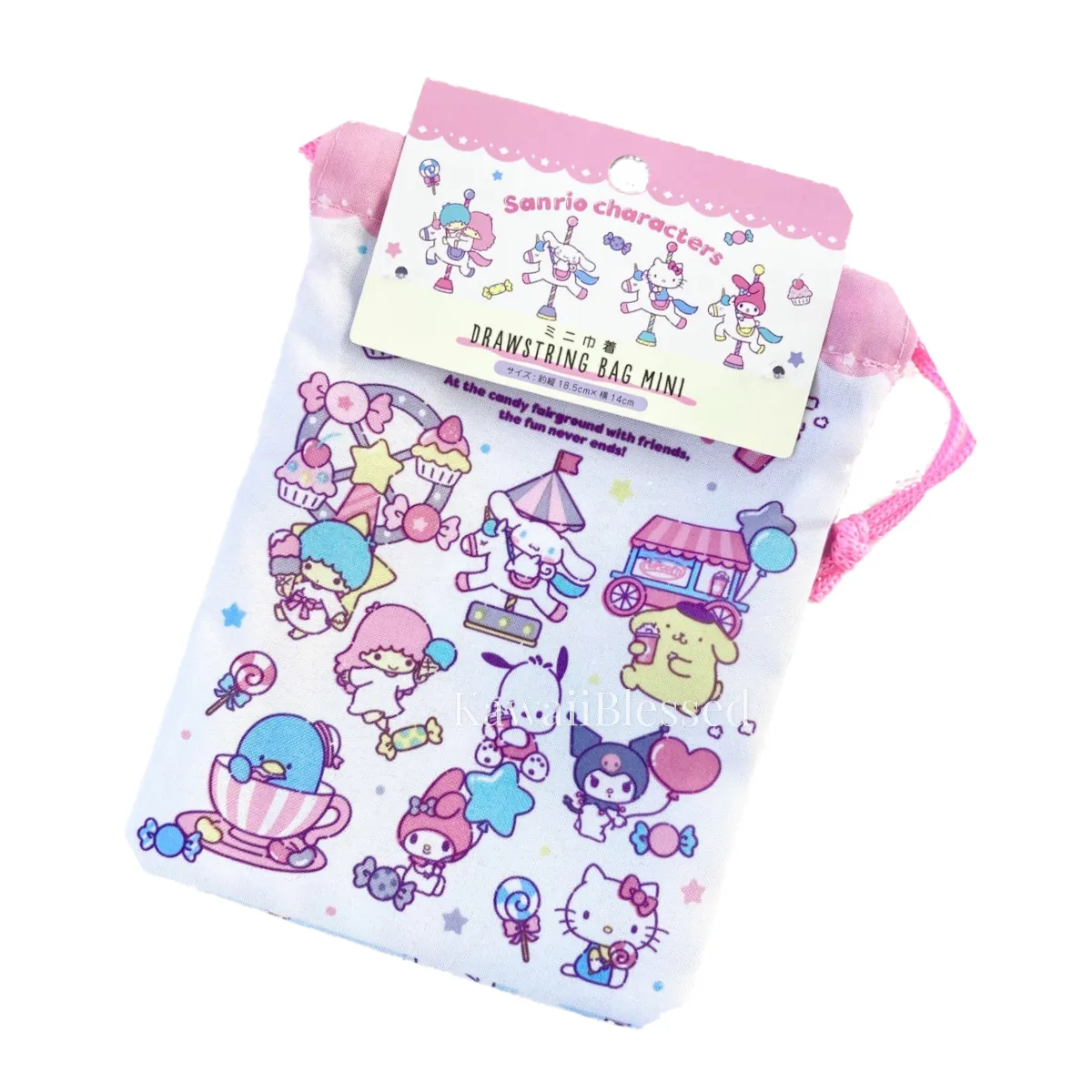 Hello Kitty & Friends Mini Drawstring Bag