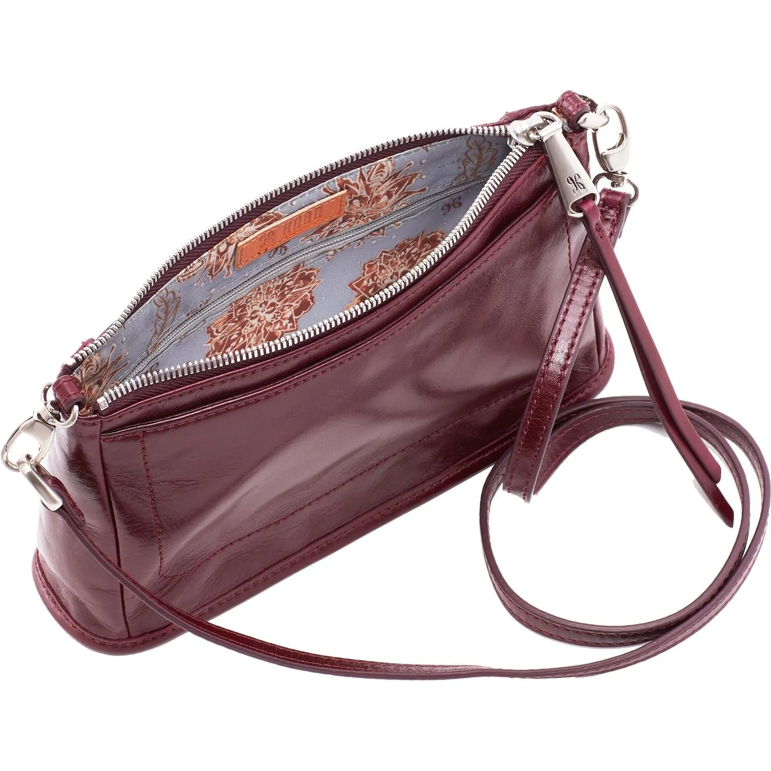 Hobo Cadence Deep Plum Vintage Leather