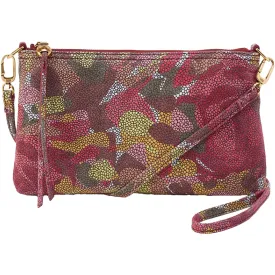 Hobo Darcy Abstract Foliage Printed Vintage Leather