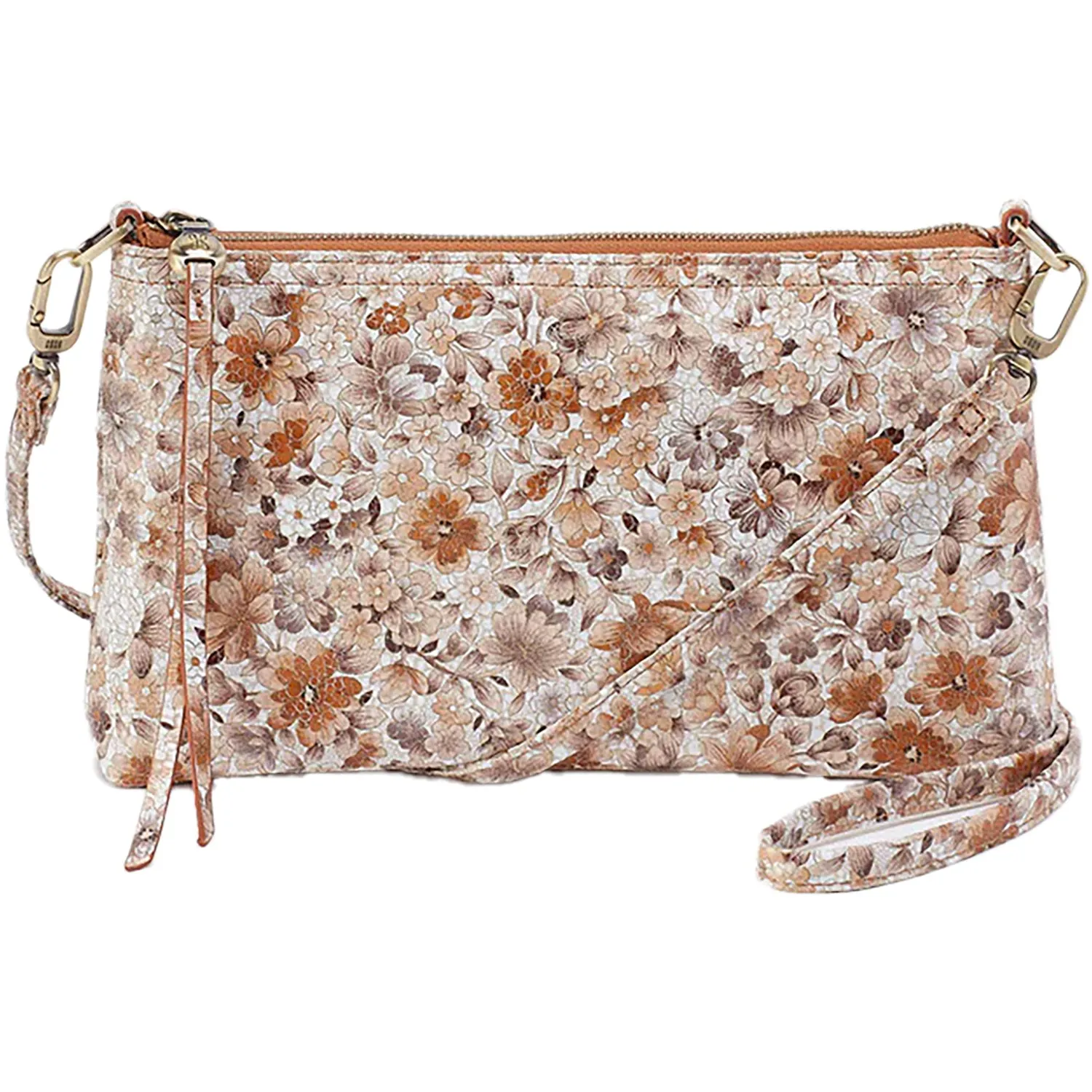 Hobo Darcy Sepia Bloom Printed Leather