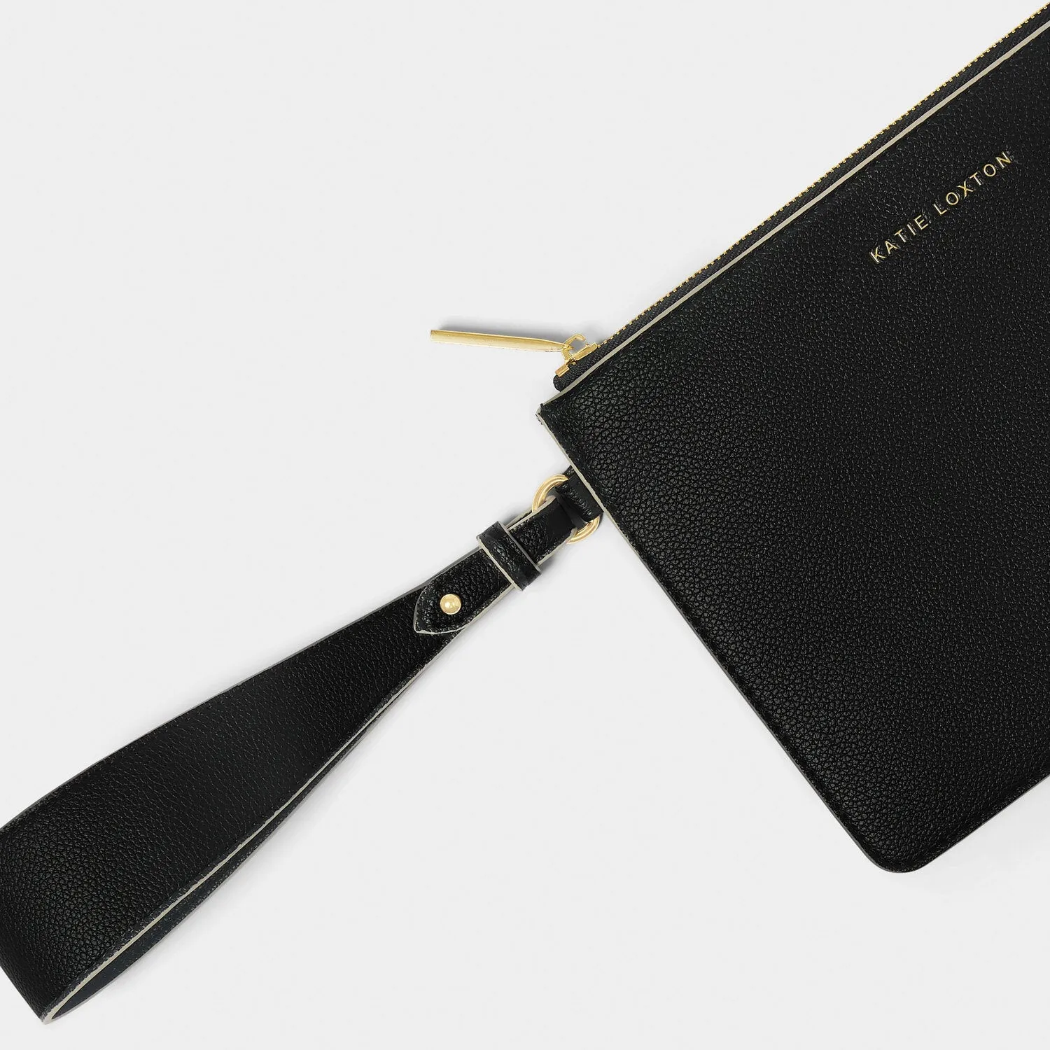 Katie Loxton Black Marni Wristlet Pouch KLB3647