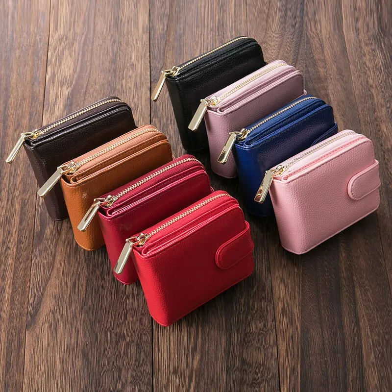 large-capacity multi-functional fashion colorful purse card holder