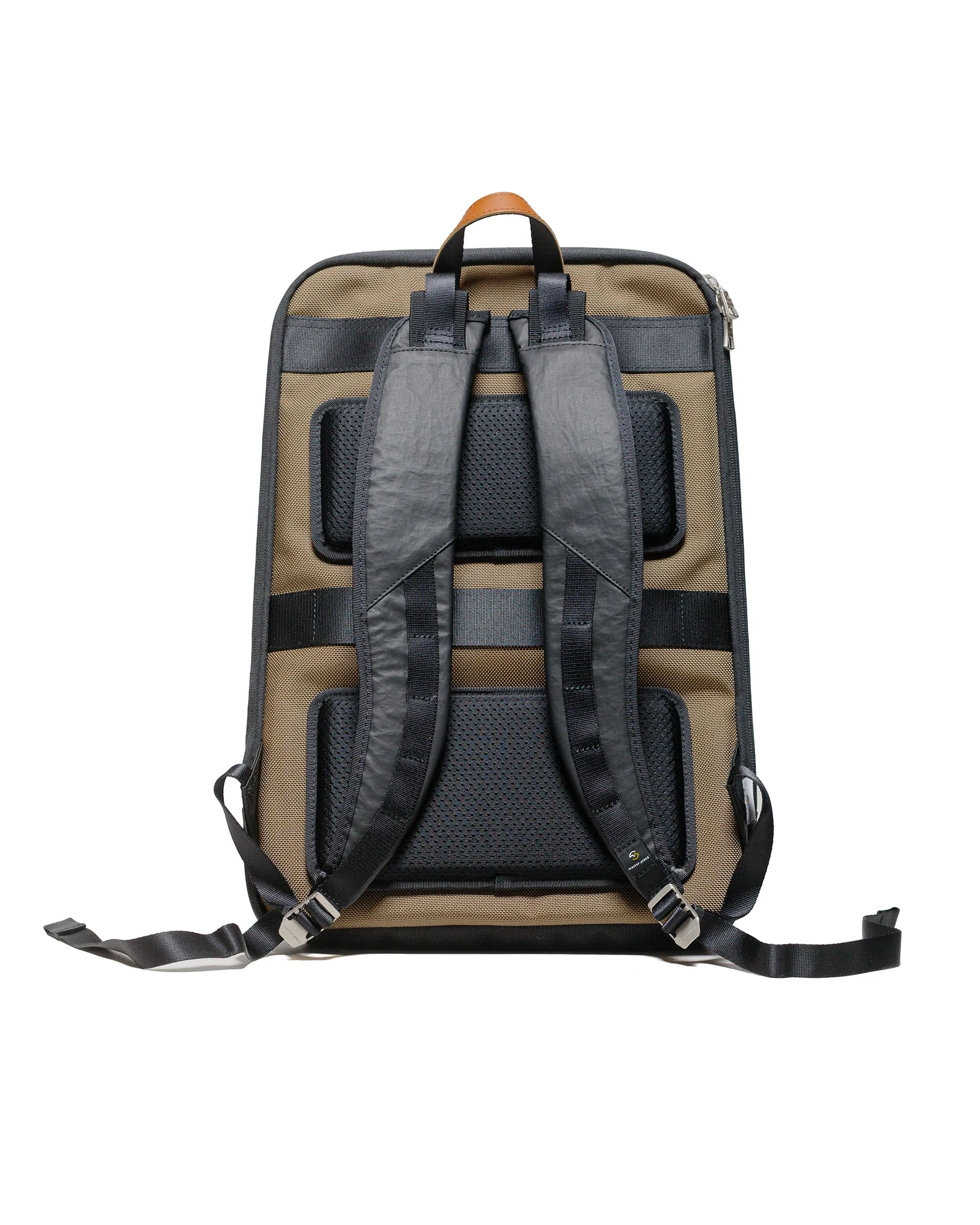 master-piece Bump Backpack L Beige