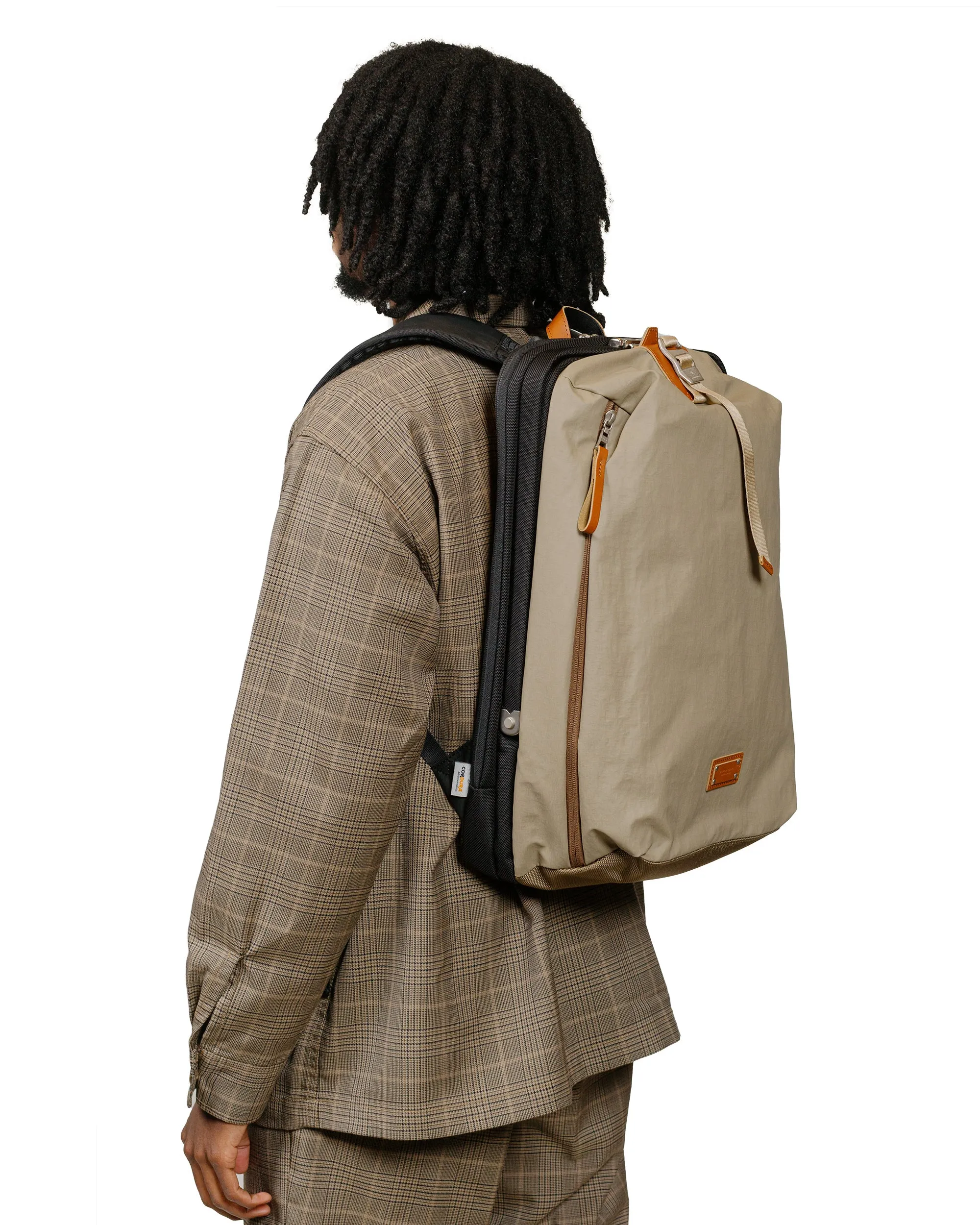 master-piece Bump Backpack L Beige