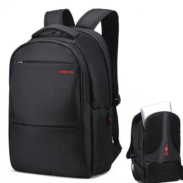 Men's Shock Proof 15" 17" Laptop Backpack