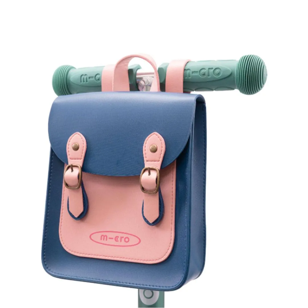 Micro Scooters Eco Satchel - Navy - Pink