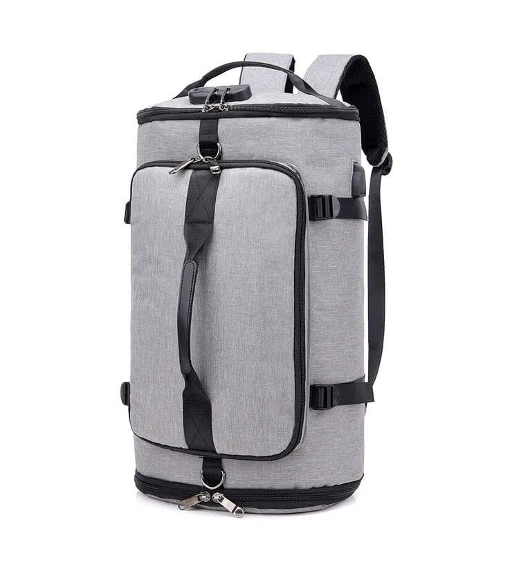 new style fashion large capacity outdoor traveling practical canvas backpack