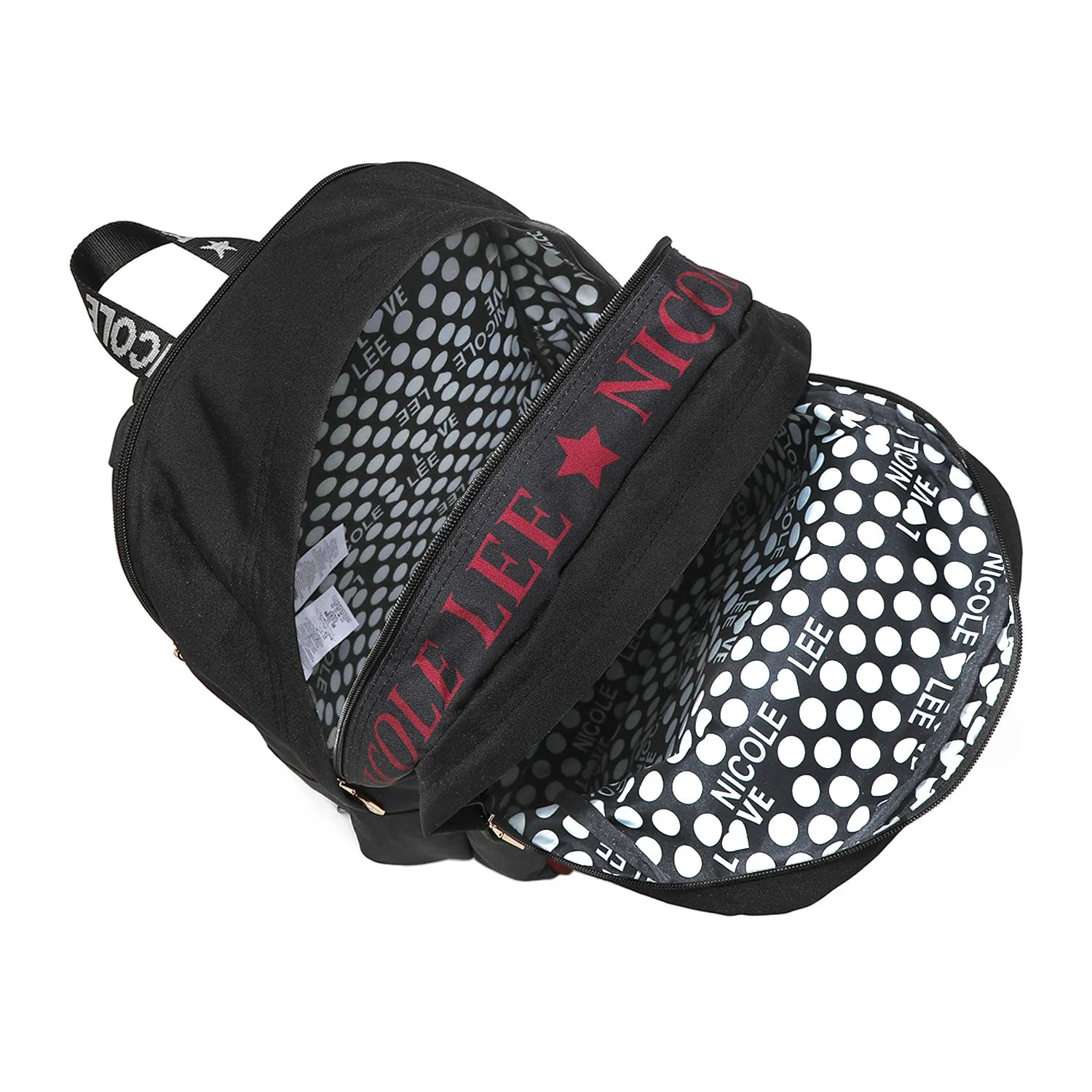 NYLON FASHION BACKPACK WITH POUCH