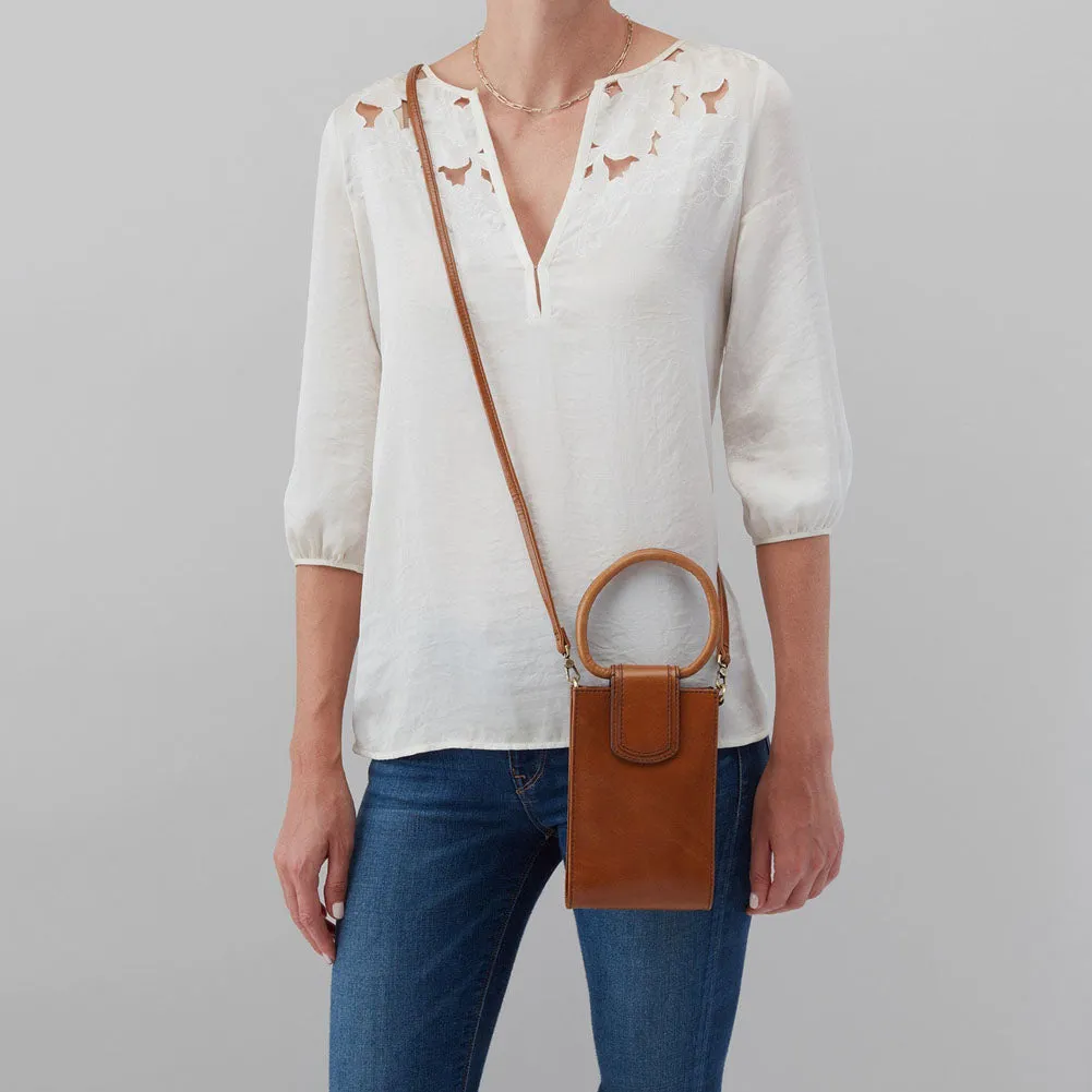 Sheila Crossbody in Truffle by Hobo