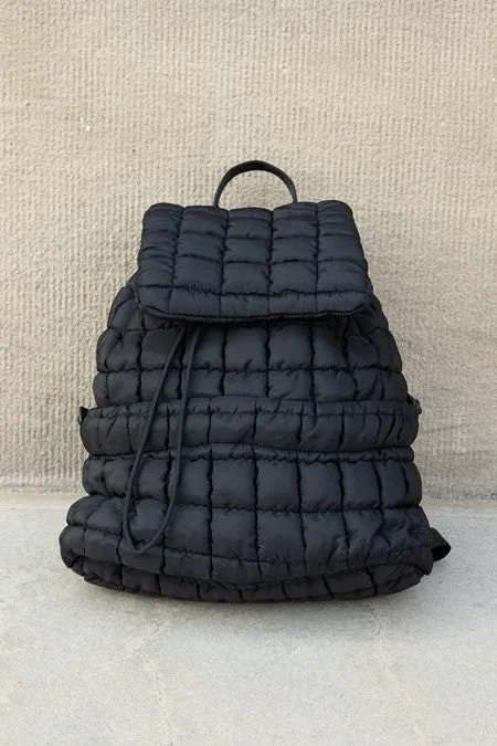 Stevie Quilted Puffer Backpack