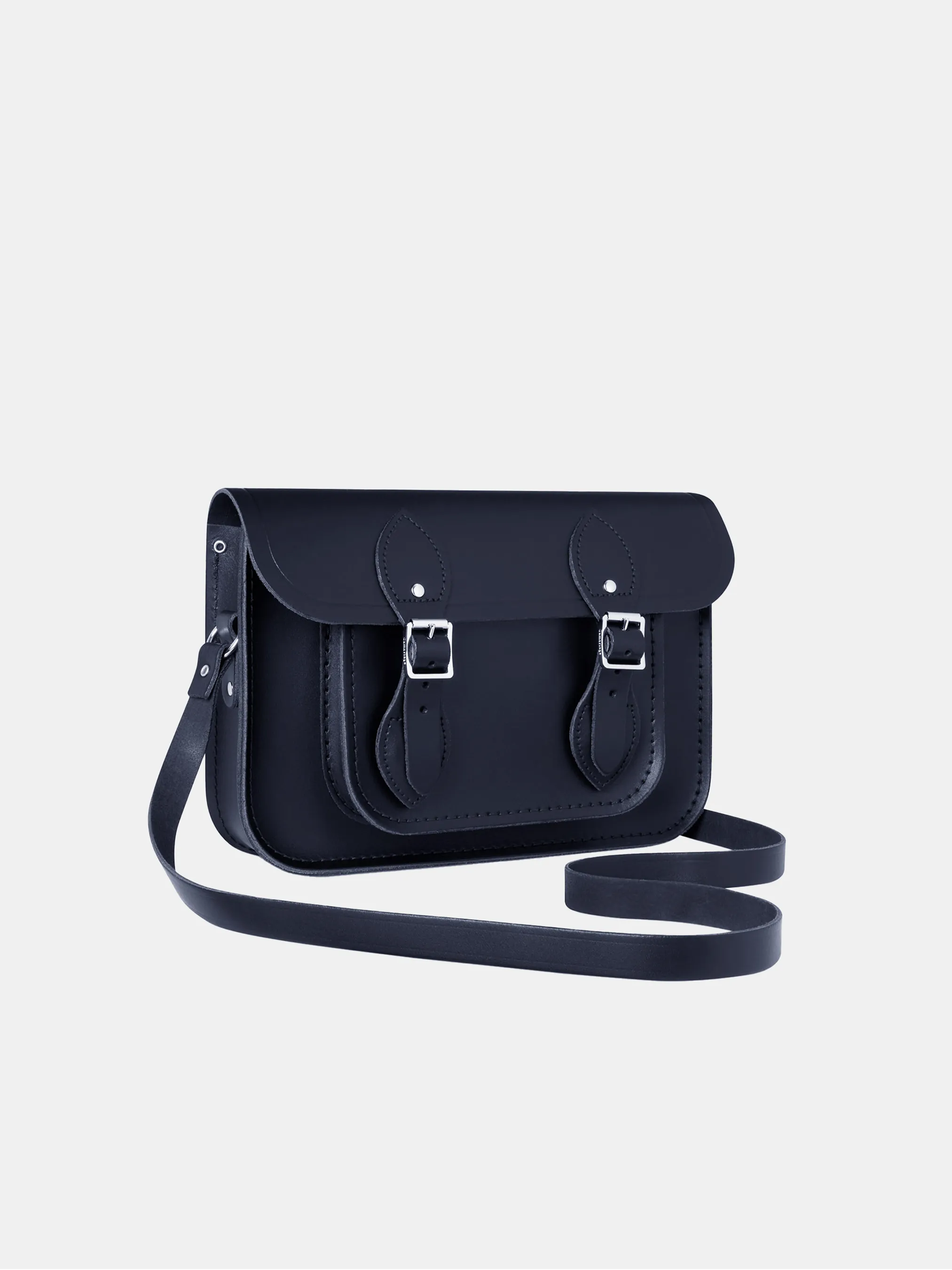 The 11 Inch Satchel - Navy