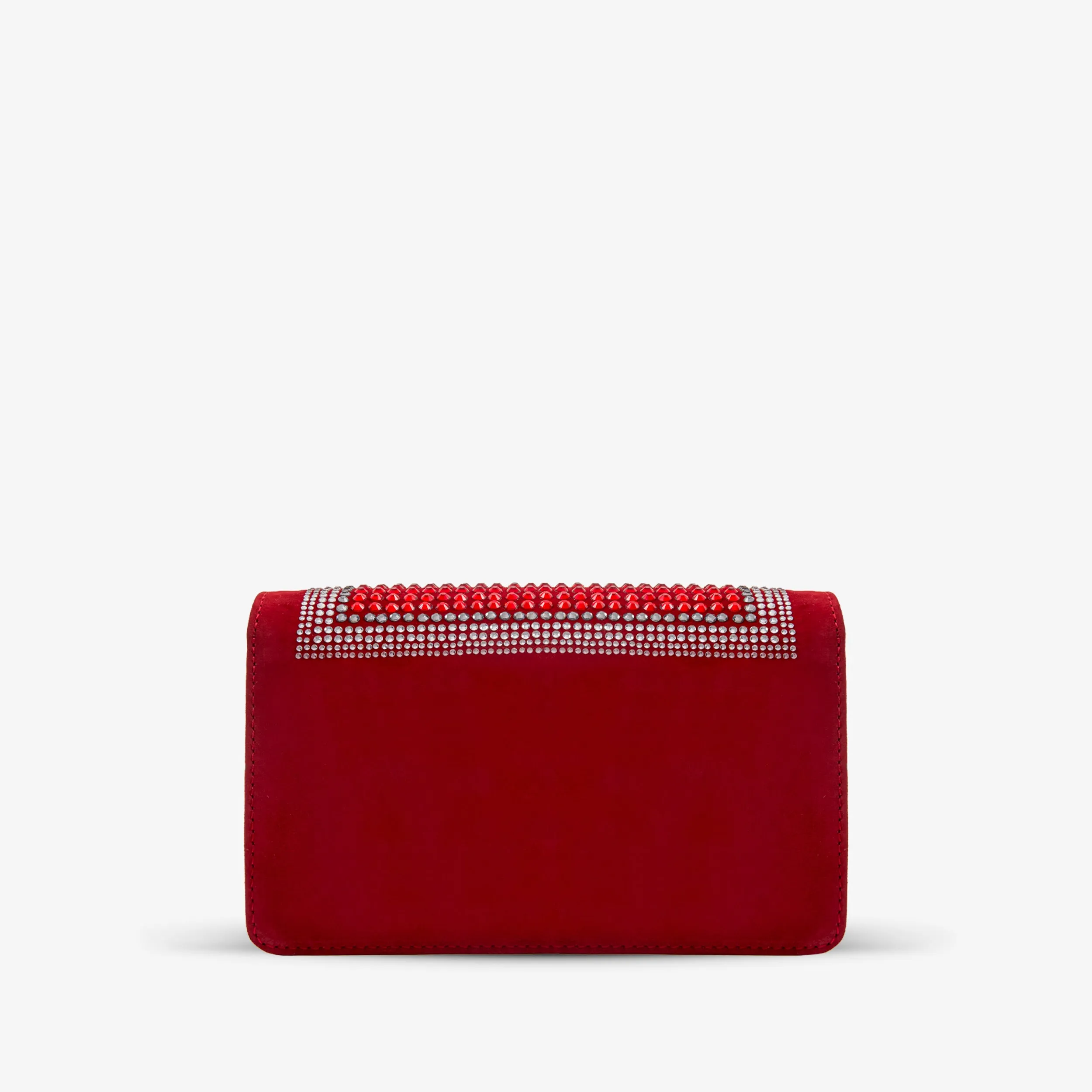 The Barneveld Red Glitter Leather Handbag