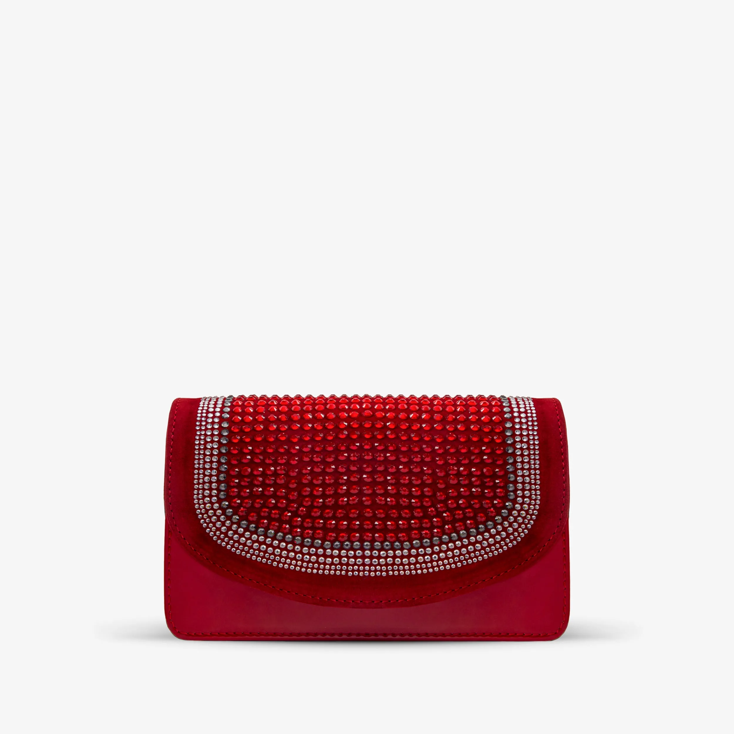 The Barneveld Red Glitter Leather Handbag