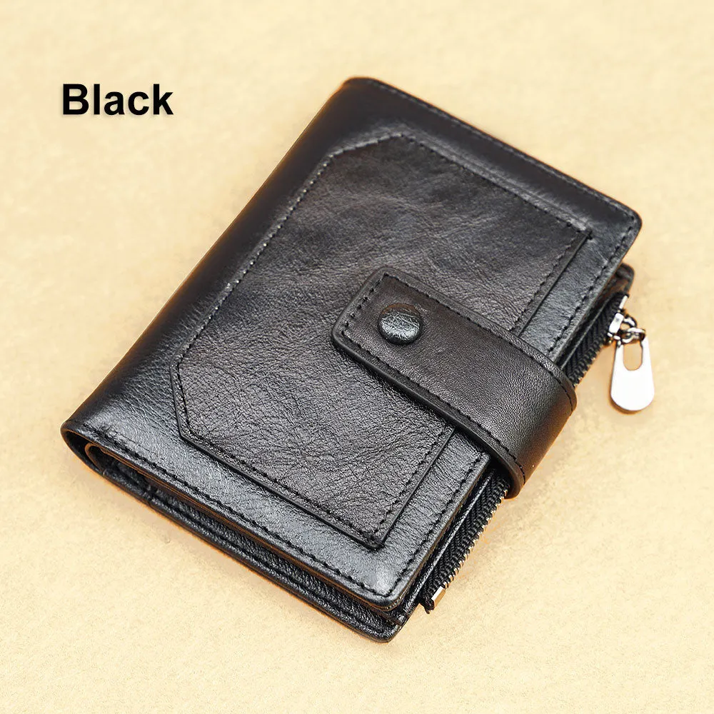 Vintage Genuine Leather Men's Wallet