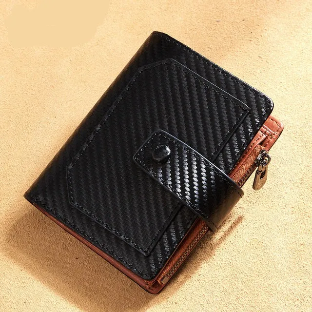 Vintage Genuine Leather Men's Wallet