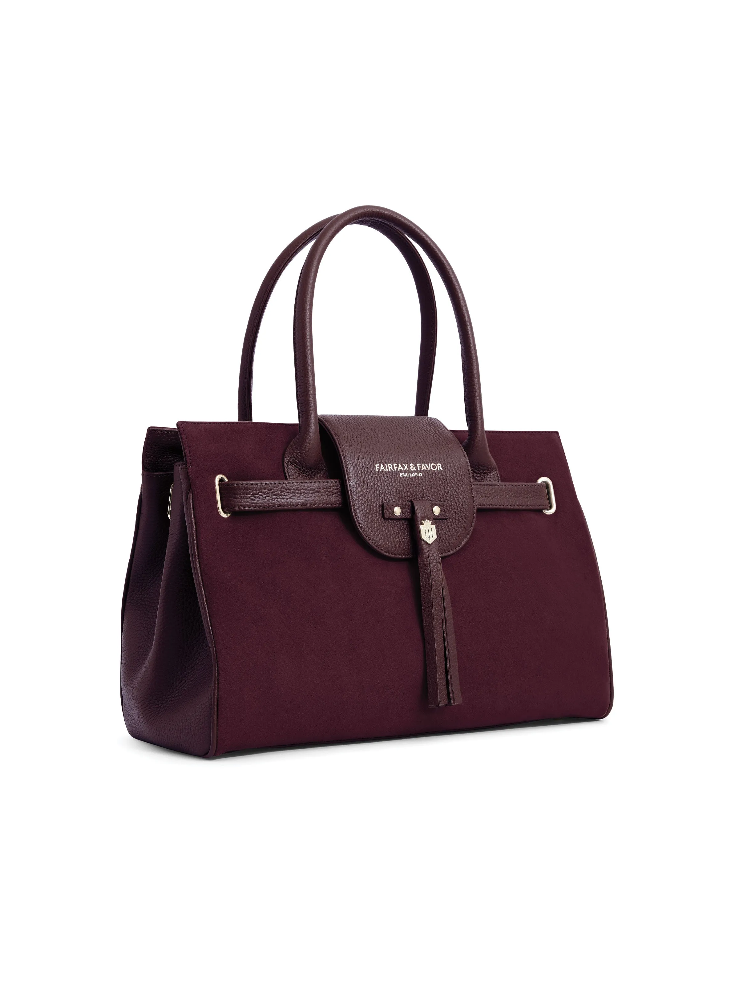 Windsor Handbag - Plum