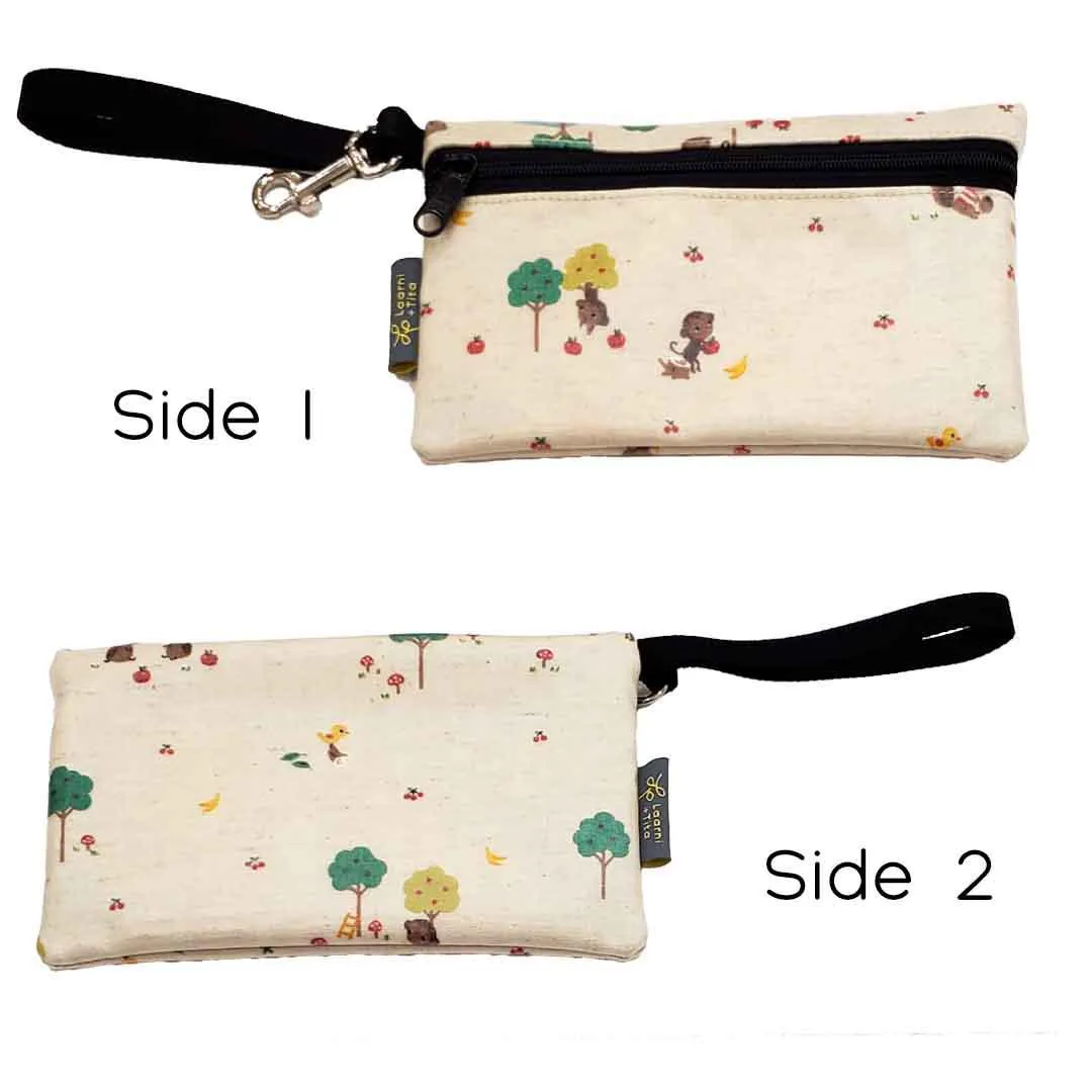 Wristlet - Medium - Animals (Assorted Designs) by Laarni and Tita